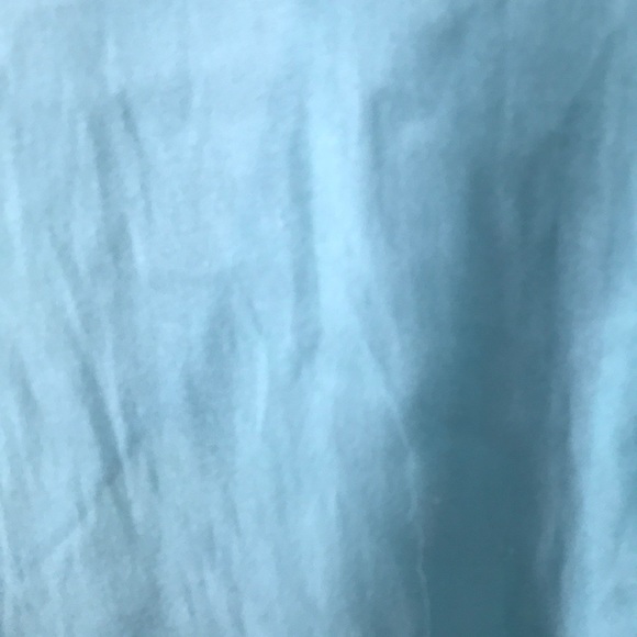 Plus Size Flowy Summer Light Blue Top - Picture 4 of 6